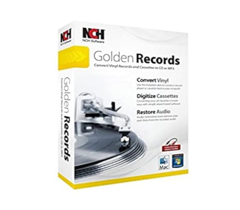 NCH: Golden Records Vinyl and Cassette to CD Converter