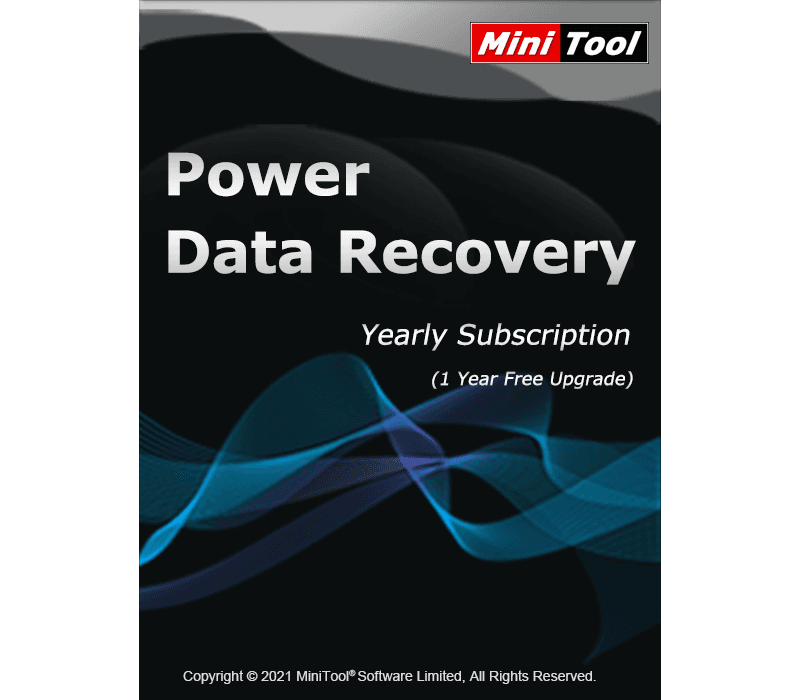 MiniTool Power Data Recovery Yearly Subscription