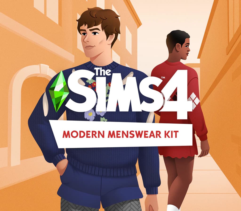 The Sims 4 - Modern Menswear Kit DLC PC EA App