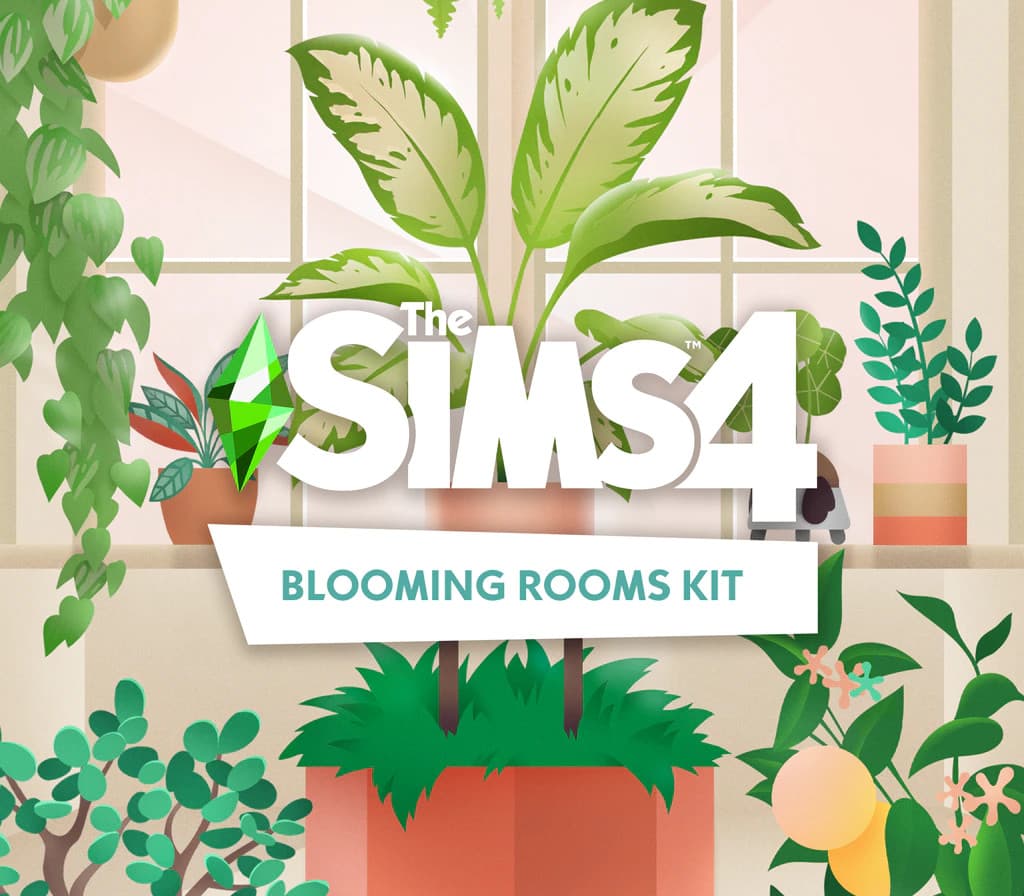The Sims 4 - Blooming Rooms Kit DLC PC EA App