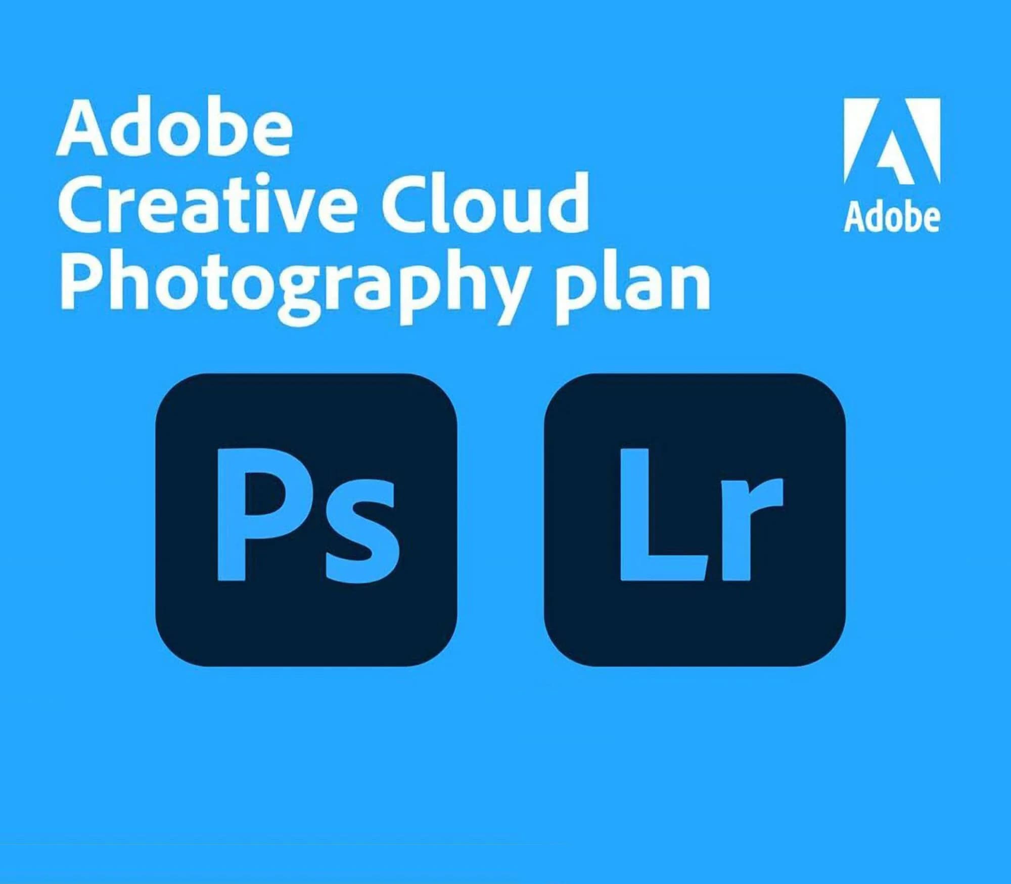 Adobe Creative Cloud Photography Plan - 1TB Cloudstorage Subscription