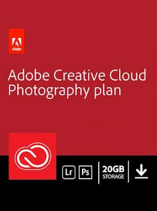 Adobe Creative Cloud Photography Plan Subscription (1 Year, 20 GB) - Adobe Key - UNITED STATES