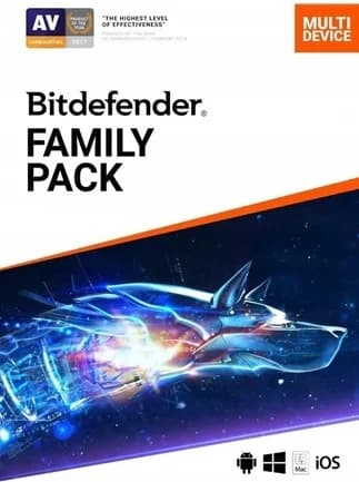 Bitdefender Family Pack (PC, Android, Mac, iOS) 15 Devices, 3 Years - Bitdefender Key - (D-A-CH)