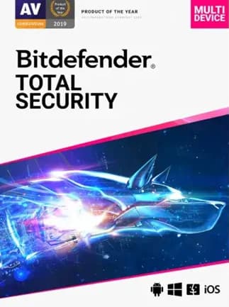 Bitdefender Total Security (PC, Android, Mac, iOS) 10 Devices, 1 Year - Bitdefender Key - (D-A-CH)