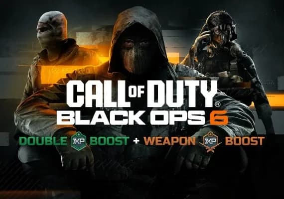 Call of Duty: Black Ops 6 - Double XP Boost + Weapon XP Boost Bundle DLC 10 Hours Edition