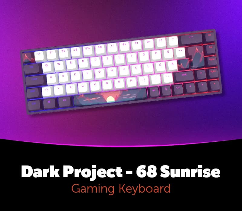 Dark Project - 68 Sunrise - G3MS Mech. RGB ISO EU Prismyx Voucher