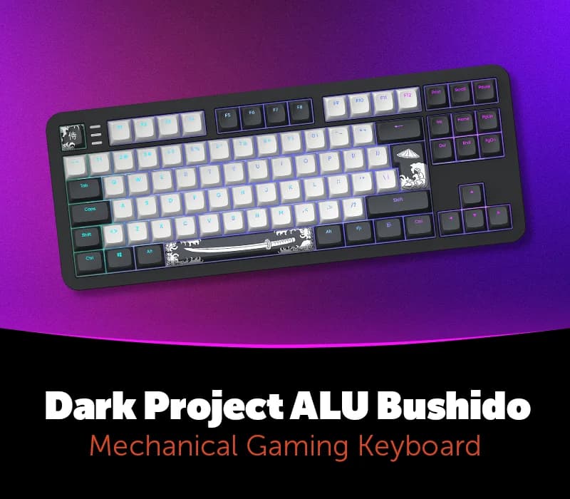 Dark Project ALU Bushido - Mechanical Gaming Keyboard EU Prismyx Voucher
