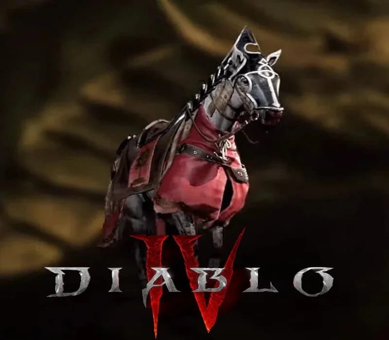 Diablo IV - Light-Bearer Mount and Caparison of Faith Mount Armor Bundle