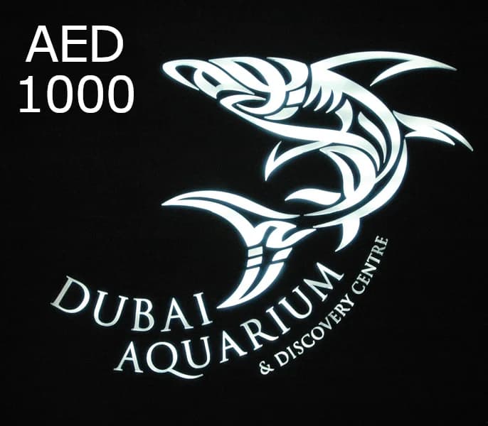 Dubai Aquarium & Underwater Zoo 1000 AED Gift Card AE