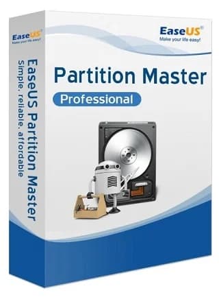 EaseUS Partition Master Professional (PC) 2 Devices, Lifetime - EaseUS Key -