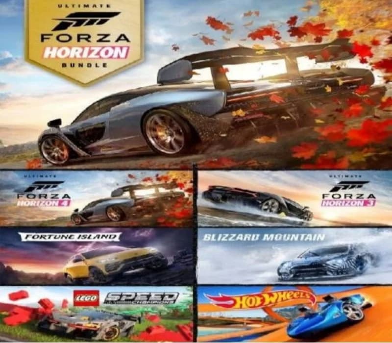 Forza Horizon 4 Ultimate Edition + Forza Horizon 3 Ultimate Edition Bundle AR VPN Required XBOX One / Xbox Series X|S/ Windows 10