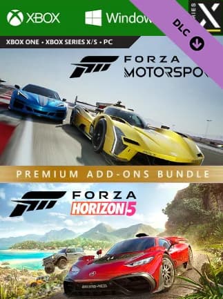 Forza Motorsport and Forza Horizon 5 Premium Add-Ons Bundle (Xbox Series X/S, Windows 10) - Xbox Live Key - UNITED STATES