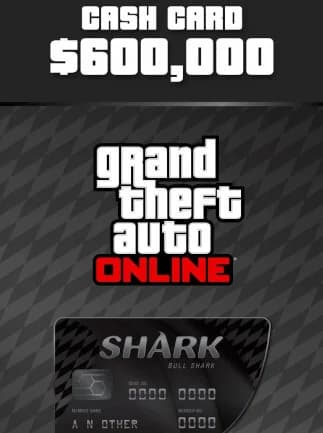 Grand Theft Auto Online: Bull Shark Cash Card (Xbox Series X/S) 600000 - Xbox Live Key -