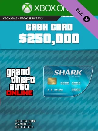 Grand Theft Auto Online: Tiger Shark Cash Card (Xbox One) 250000 - Xbox Live Key -