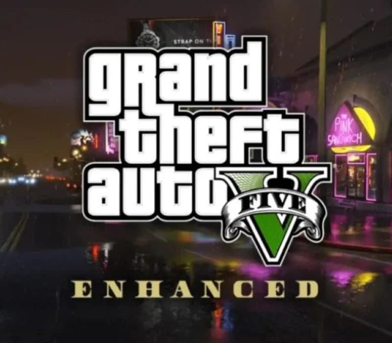 Grand Theft Auto V Enhanced & Great White Shark Card EU PC Rockstar Games Digital Download