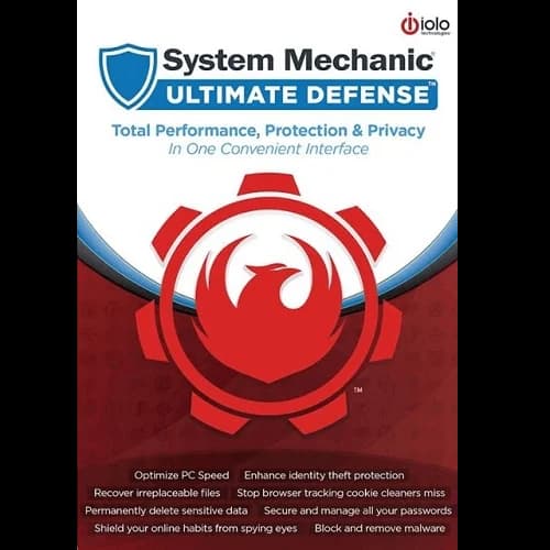 iolo System Mechanic Ultimate Defense 1 PC 1 Year - iolo