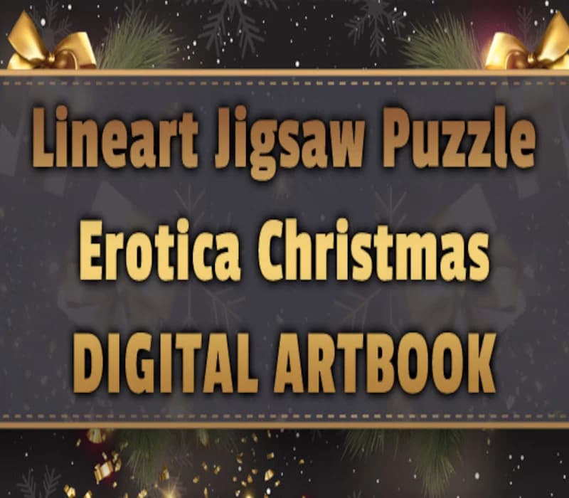 LineArt Jigsaw Puzzle - Erotica Christmas ArtBook DLC Steam