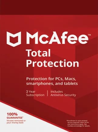 McAfee Total Protection Multidevice 1 Device 3 Years