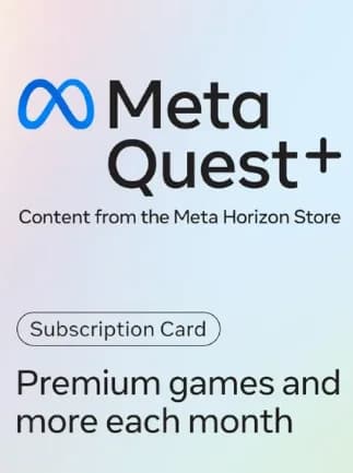 Meta Horizon+ Subscription 12 Months Standard Edition - Meta Quest Key - UNITED STATES