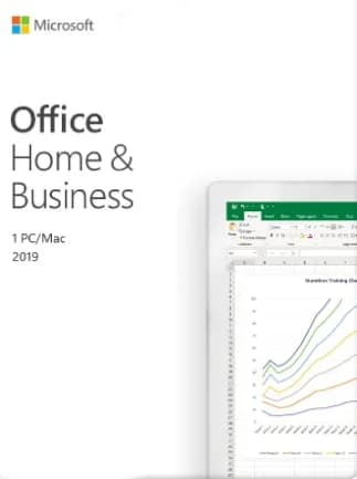 Microsoft Office Home & Business 2019 (PC, Mac) 1 Device, Lifetime - Microsoft Key -