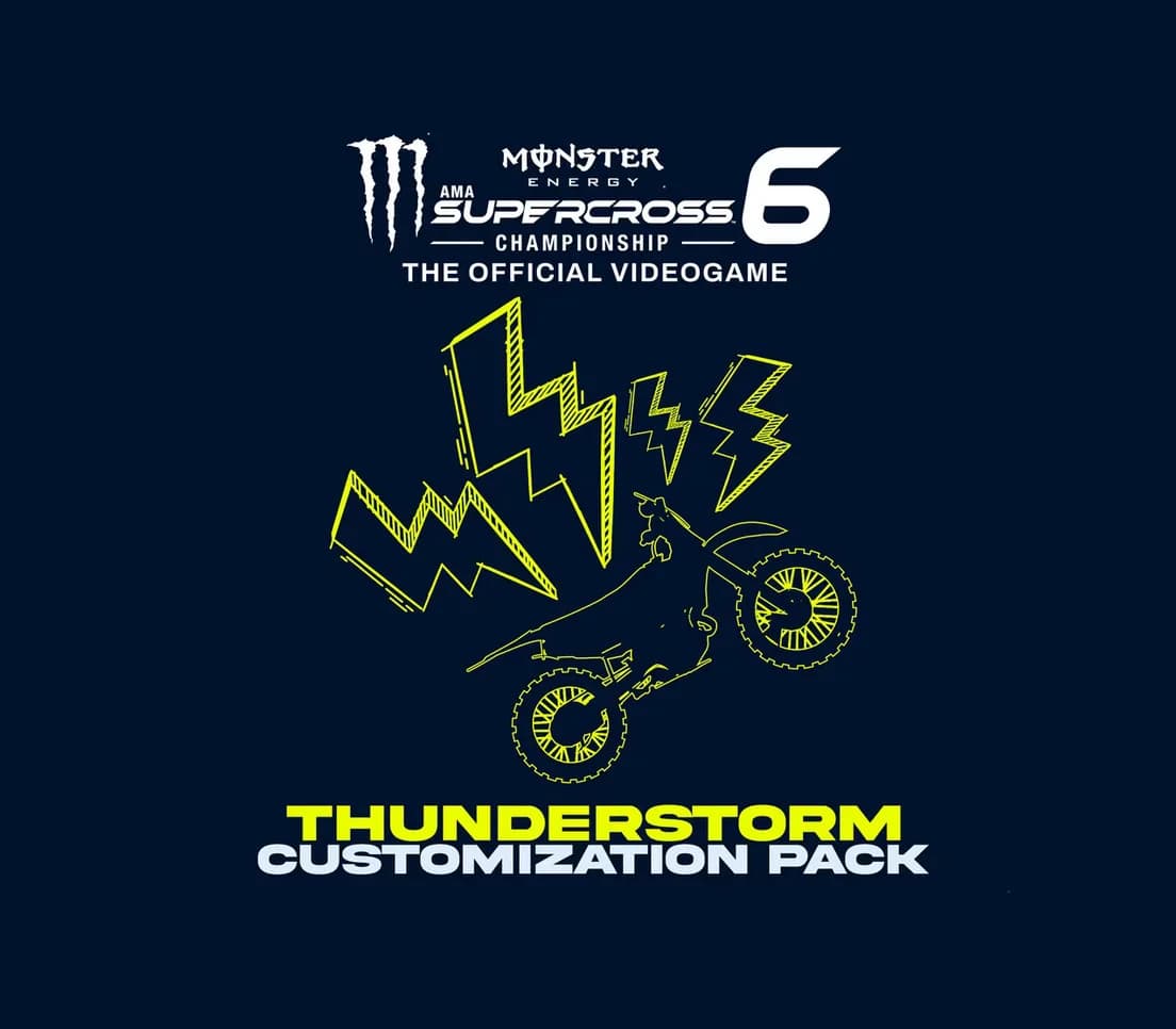 Monster Energy Supercross 6 - Thunderstorm Customization Pack DLC EU PS4