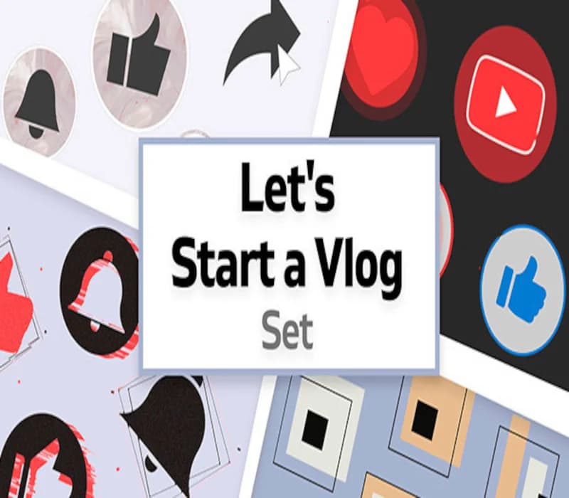 Movavi Video Editor Plus 2022 - Let's Start a Vlog Set DLC Steam