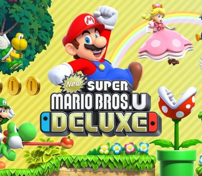 New Super Mario Bros U Deluxe Nintendo Switch Online Account Activation