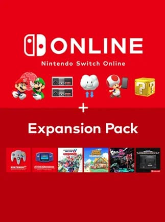 Nintendo Switch Online Membership 12 Months Family + Expansion Pack |