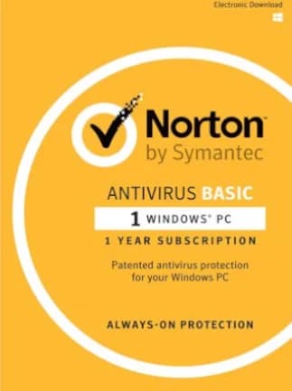 Norton AntiVirus Basic 1 Device 1 Year PC NortonLifeLock Key EUROPE/AUSTRALIA
