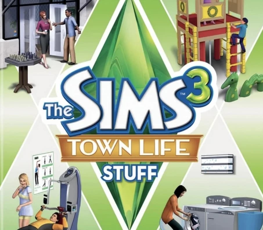 The Sims 3 + Town Life Stuff Pack Bundle PC EA App