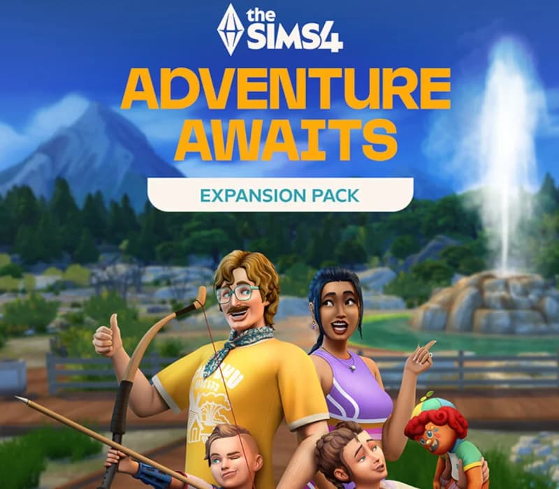 The Sims 4 - Adventure Awaits Expansion Pack DLC PC EA App