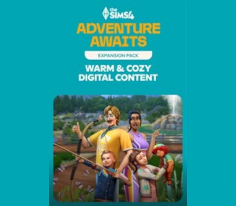 The Sims 4: Adventure Awaits - Warm & Cozy Digital Content Pre-order Bonus DLC EU PC EA App