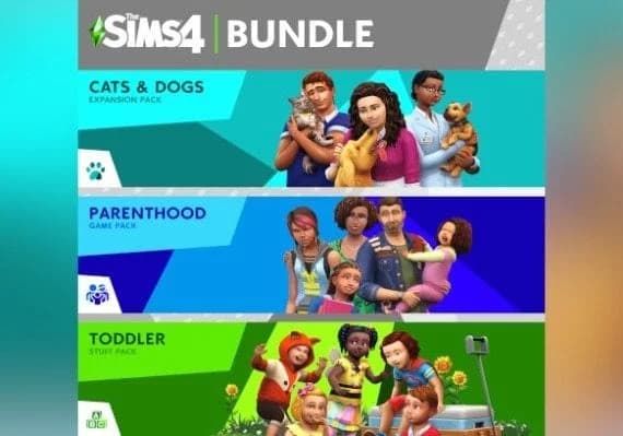 The Sims 4: Cats and Dogs + Parenthood + Toddler Stuff - Bundle DLC