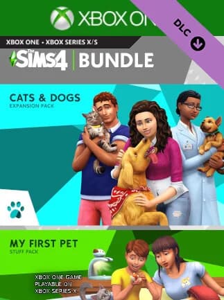 The Sims 4 Cats and Dogs Plus My First Pet Stuff Bundle