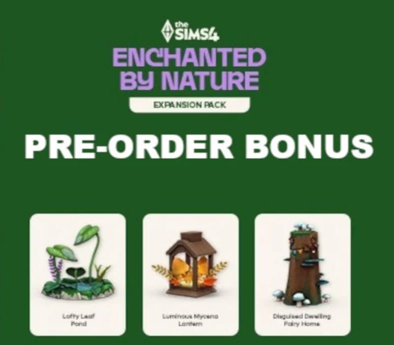 The Sims 4 - Enchanted by Nature - Pre-Order Bonus PC EA App