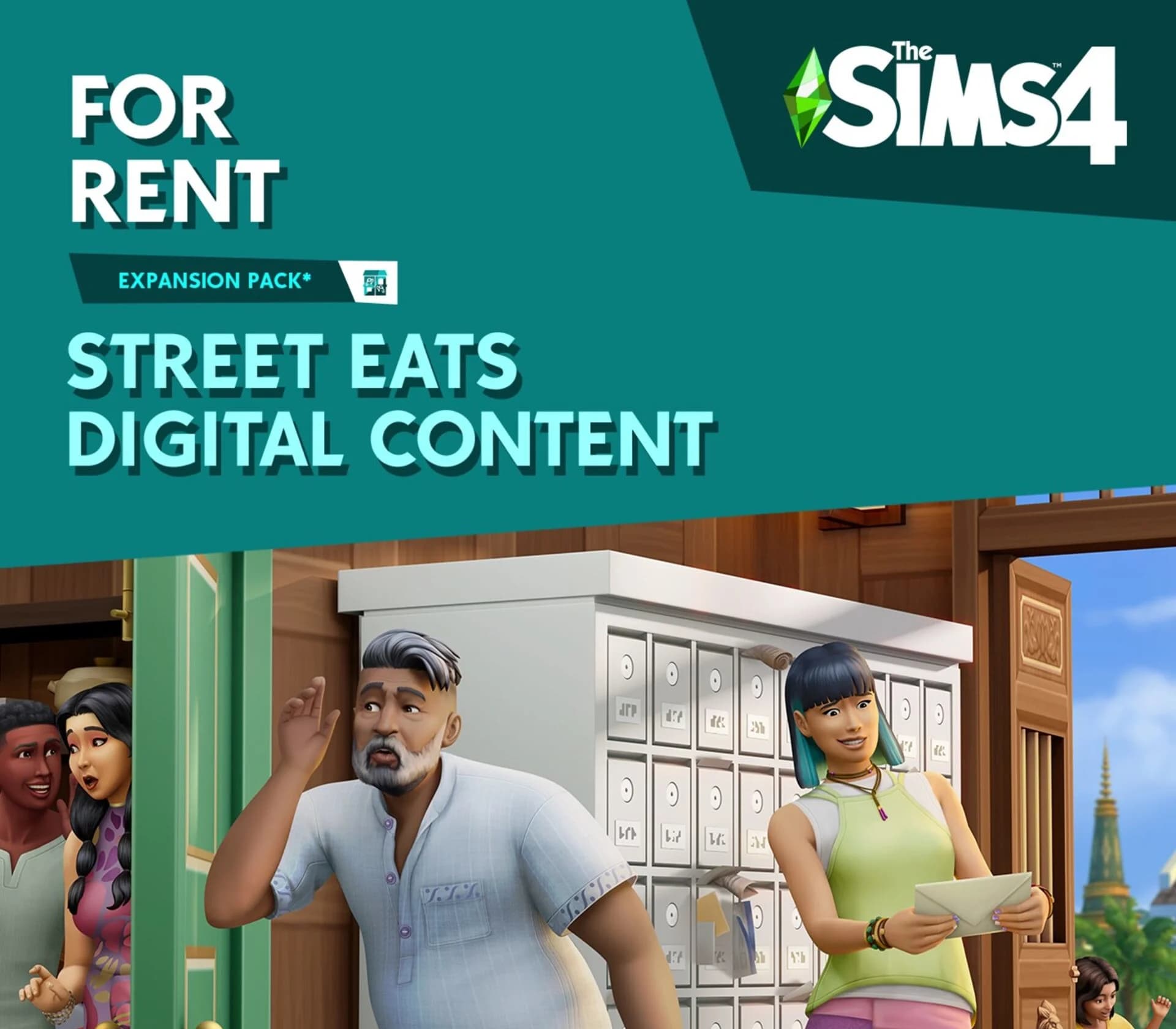The Sims 4 - For Rent: Street Eats Digital Content DLC EA App