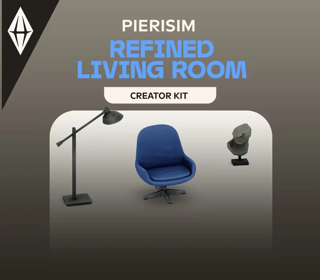 The Sims 4 - Refined Living Room Kit DLC EU PC EA App