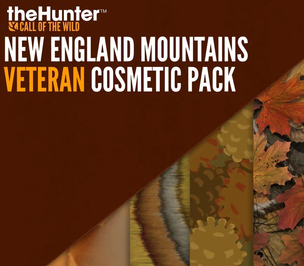 theHunter: Call of the Wild - New England Mountains - Veteran Cosmetic Pack DLC PC Steam