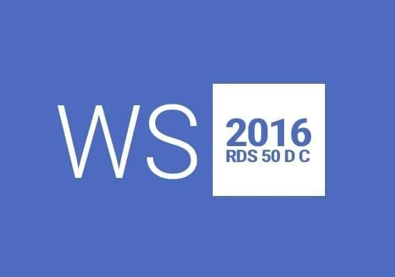 Windows Server 2016 Remote Desktop Services 50 device connections
