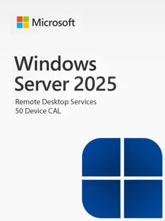 Windows Server 2025 | Remote desktop services device connections (50) - Microsoft Key -