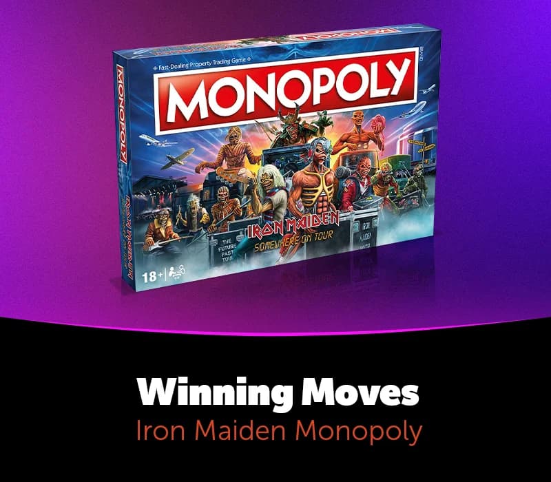 Winning Moves - Iron Maiden Monopoly EU Prismyx Voucher