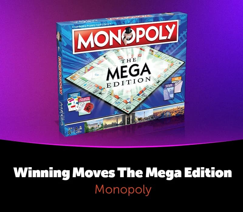Winning Moves The Mega Edition - Monopoly EU Prismyx Voucher