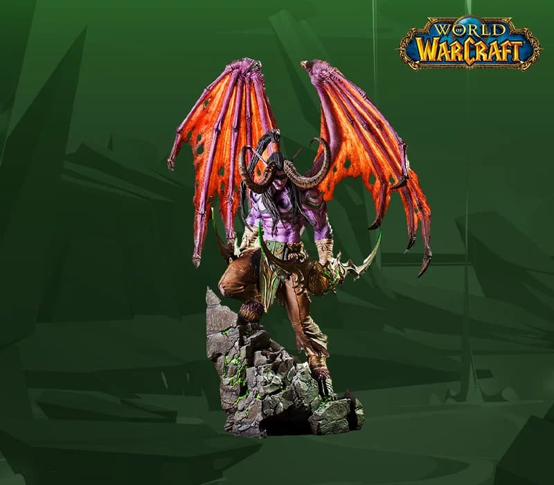 World of Warcraft - Illidan Stormrage Premium Statue EU Prismyx Voucher