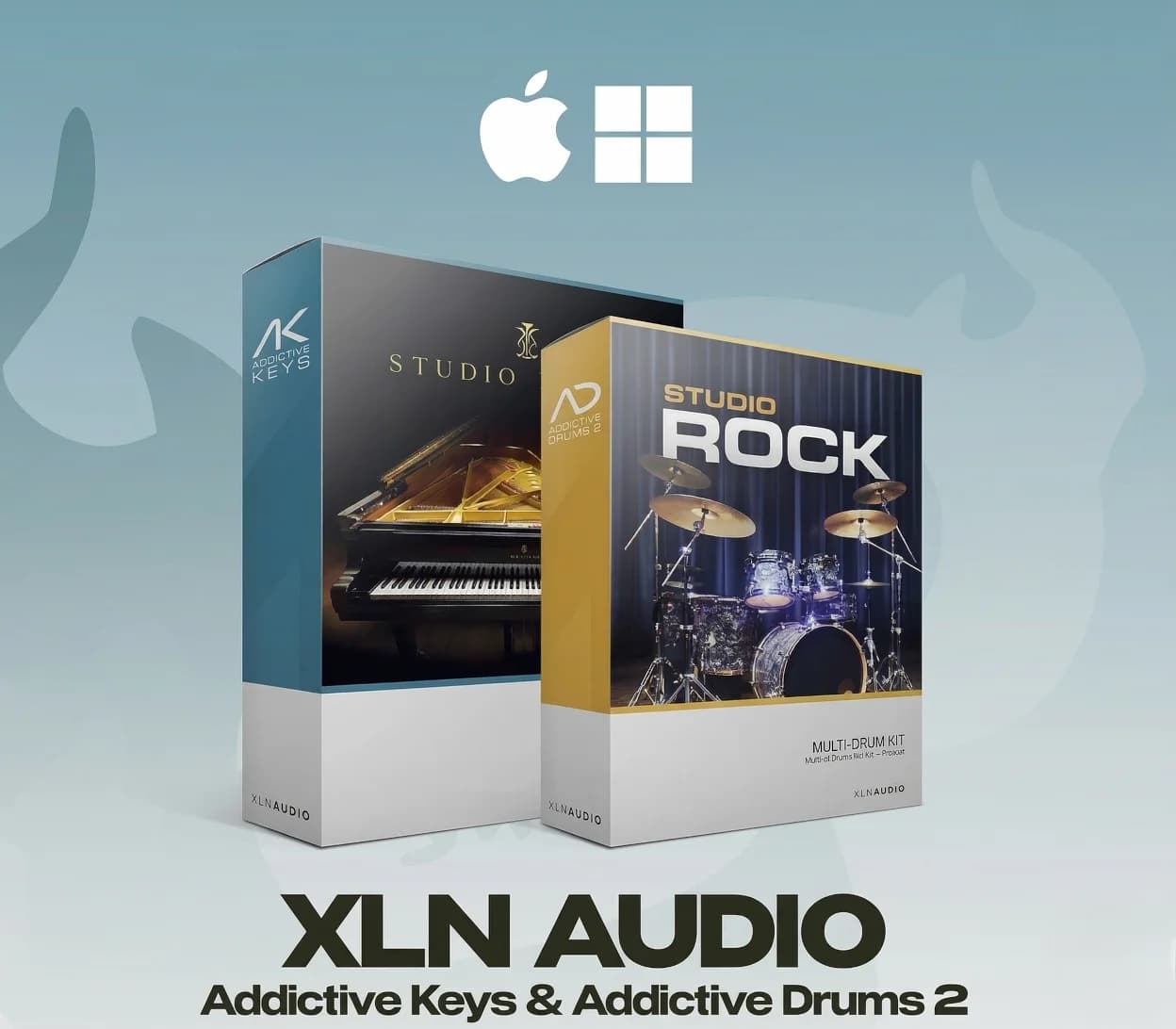 XLN Audio Addictive Keys + Addictive Drums 2 Rock C