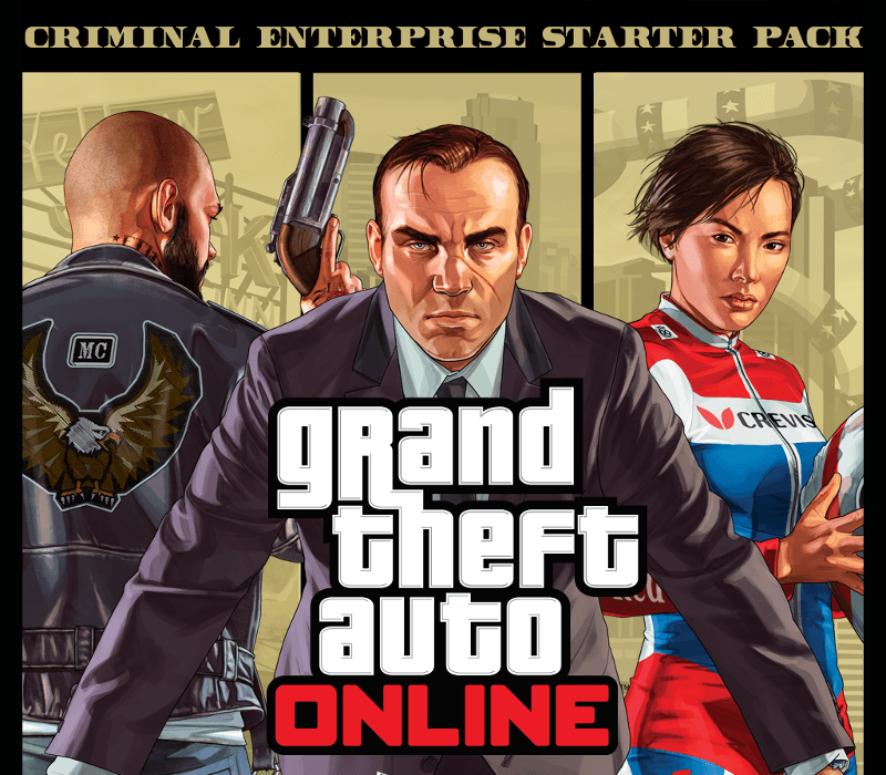 Grand Theft Auto V - Criminal Enterprise Starter Pack + Megalodon Shark Card Bundle Rockstar Digital Download