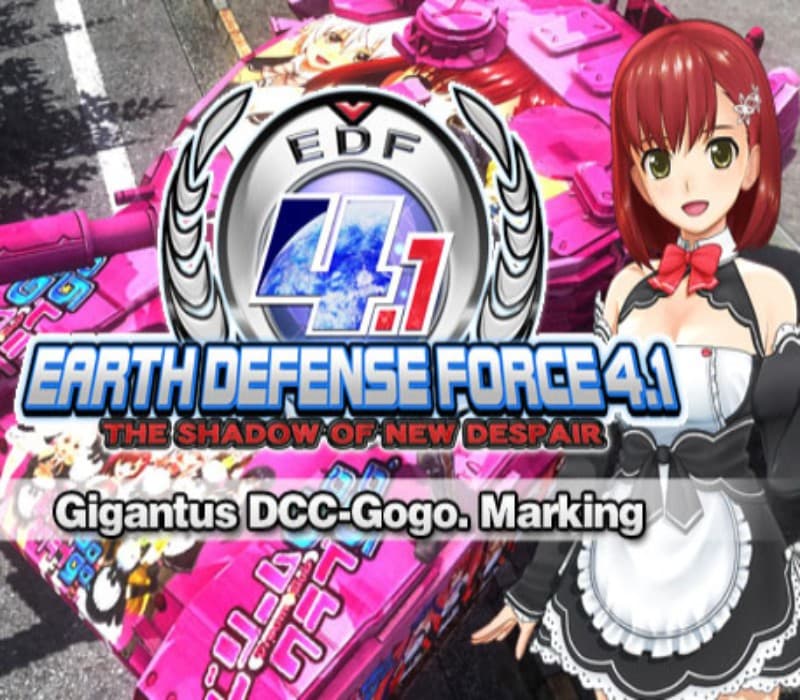 EARTH DEFENSE FORCE 4.1 - Gigantus DCC-Gogo. Marking DLC Steam