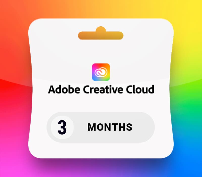 Adobe Creative Cloud Pro - 3 Months Subscription Key IA