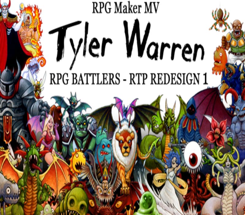 RPG Maker MV - Tyler Warren RPG Battlers: RTP Redesign 1 DLC EN Language Only EU Steam